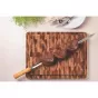 Tramontina Teak Wood Cube End Grain Barbecue Chopping Board | 45x34cm
