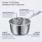 Tramontina Tempo Tri-Ply Base Stainless Steel Cookware Set | 7 Piece