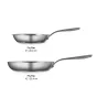 Tramontina Tempo Tri-Ply Base Stainless Steel Fry Pan | 20cm & 25cm