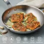 Tramontina Tempo Tri-Ply Base Stainless Steel Fry Pan | 20cm & 25cm