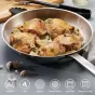 Tramontina Tempo Tri-Ply Base Stainless Steel Fry Pan | 25cm & 30cm