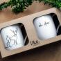 Villeroy and Boch Statement Mug 290ml 2 Piece | Reindeer