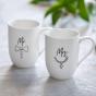Villeroy and Boch Statement Mug 290ml 2 Piece | Mr & Mrs