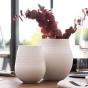 Villeroy and Boch Manufacture Collier Blanc Carré Vase | 20.8x23cm