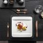 Villeroy and Boch Manufacture Rock Blanc Dinner Plate | 27.9x27.9cm