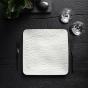 Villeroy and Boch Manufacture Rock Blanc Gourmet Plate | 32.1x32.1cm