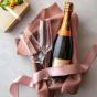 Villeroy and Boch Rose Garden Sparkling Wine/Champagne Glass 120ml | 4 Piece