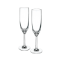 Villeroy and Boch Octavie Gift Set Sparkling Wine/Champagne Glass 120ml | 2 Piece