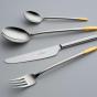 Villeroy and Boch Ella Partially Gold Plated Cutlery Set | 24 Piece