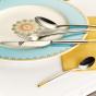 Villeroy and Boch Ella Partially Gold Plated Cutlery Set | 24 Piece