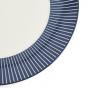 Wedgwood Gio Pinstripe Blue Plate | 23cm