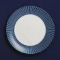 Wedgwood Gio Pinstripe Blue Plate | 23cm
