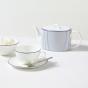 Wedgwood Gio Blue Line Teacup & Saucer