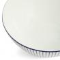 Wedgwood Gio Pinstripe White Cereal Bowl | 16cm