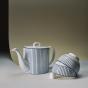 Wedgwood Gio Pinstripe White Teapot | 940ml