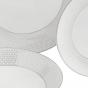 Wedgwood Gio Platinum Dinner Set | 12 Piece