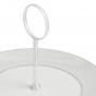 Wedgwood Gio Platinum Cake Stand | 2 Tier