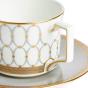 Wedgwood Renaissance Grey Coffee Cup & Saucer | 70ml