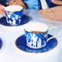 Wedgwood Renaissance Accent Mixed Teacup & Saucer | Set of 2