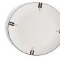 Wedgwood Vera Wang Luxe Graphite Plate | 28.2cm