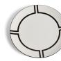 Wedgwood Vera Wang Luxe Graphite Plate | 20.6cm