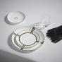 Wedgwood Vera Wang Luxe Graphite Plate | 16.5cm