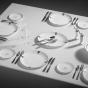 Wedgwood Vera Wang Luxe Graphite Oval Platter | 33.2cm