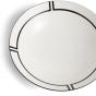 Wedgwood Vera Wang Luxe Graphite Round Serving Bowl | 28.5cm