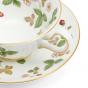 Wedgwood Wild Strawberry Teacup & Saucer