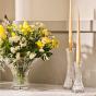 Waterford Lismore Diamond Candlestick 25cm | 2 Piece