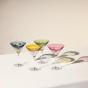 Waterford Mixology Martini Mixed 250ml Coloured | 4 Piece