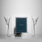 Waterford Lismore Picture Frame & Toasting Flute | 3 Piece