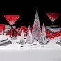 Waterford Lismore Crystal Ornament 3 Piece | Standing Tree