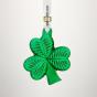 Waterford Crystal Ornament | Mini Shamrock Green