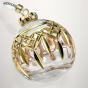 Waterford Lismore Crystal Ornament | Bauble Gilded