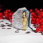 Waterford Golden Metal Ornament | Nutcracker