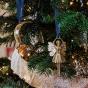 Waterford Golden Metal Ornament | Moon