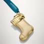 Waterford Golden Metal Ornament | Stocking