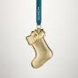 Waterford Golden Metal Ornament | Stocking