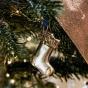 Waterford Golden Metal Ornament | Stocking